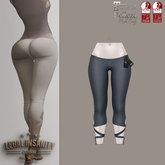 Legal Insanity - Chloe' blue leggings