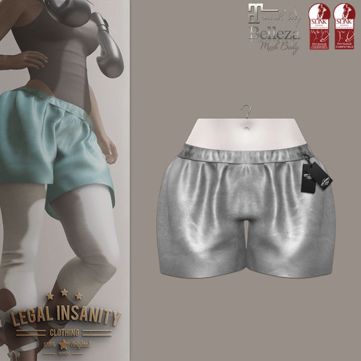Legal Insanity - Chloe' greyshorts