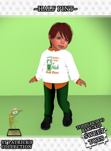 ~*Sweet Tots*~ TD~ St Patrick's Day B~ Half Pint
