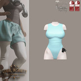 Legal Insanity - Chloe' azure bodysuit