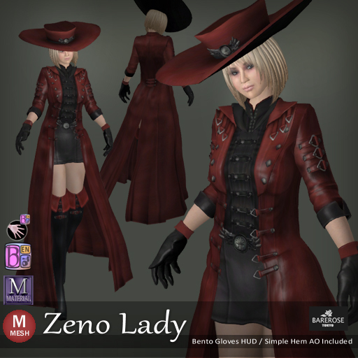::: B@R ::: Zeno Lady (BENTO Hem / Fingers)
