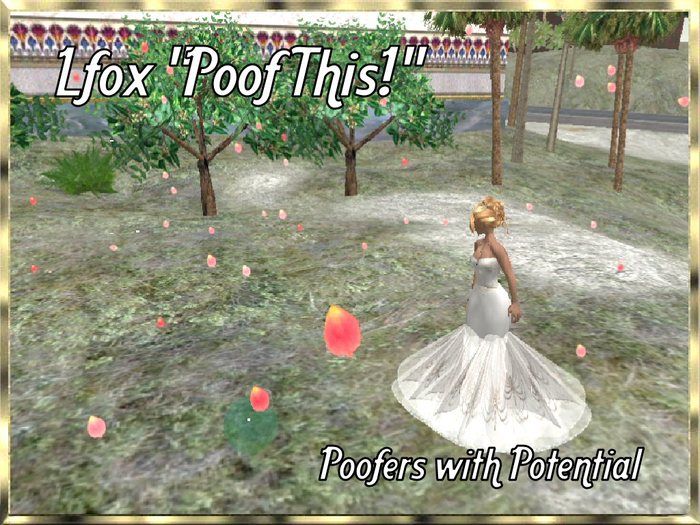 lfox Poof This Coral Rose Petal Poofer (boxed)