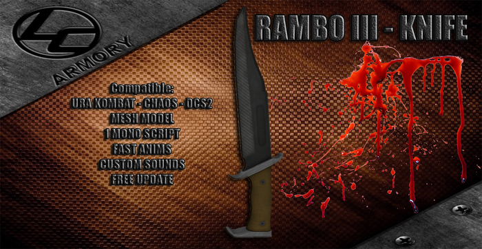 KIT - RAMBO III - KNIFE v1.2(BOXED)