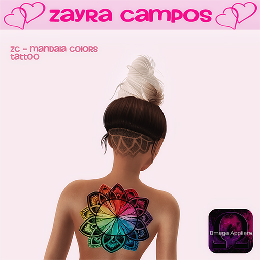 ZC - Tattoo Mandala Colors
