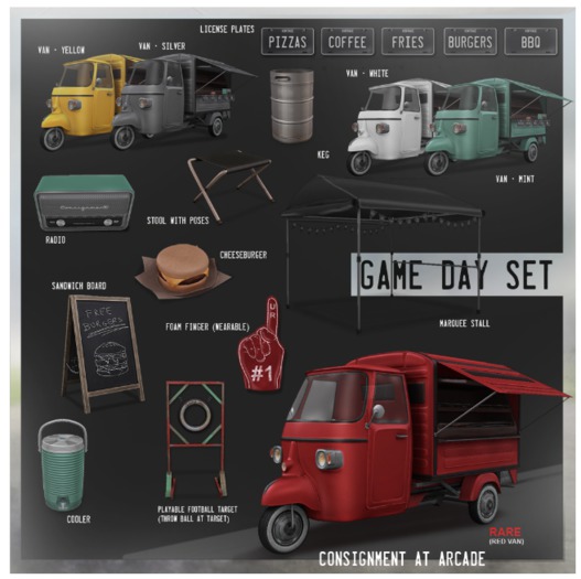 [Con.] Game Day - License plate BBQ BRAND NEW ARCADE GACHA MARCH 2017 Limited Qty!
