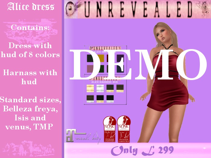 <T> DEMO: Alice Harnass dress