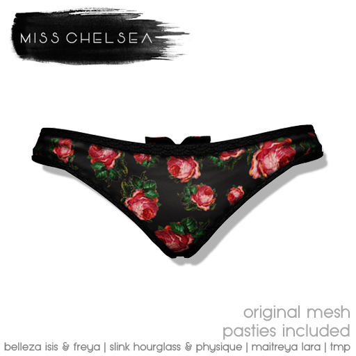 .miss chelsea. Gena Lingerie Roses