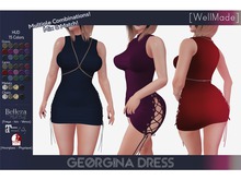 [WellMade] Georgina Dress - HUD 15 Colors