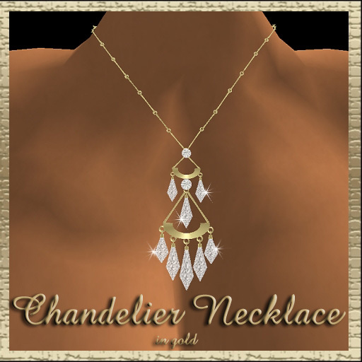 Dex's Chandelier Necklace In Gold