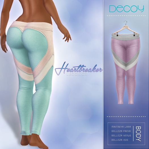 Decoy - Heartbreaker Leggings: Pink