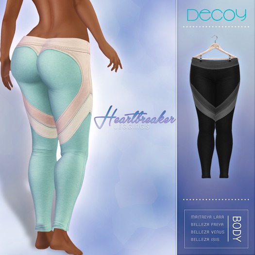 Decoy - Heartbreaker Leggings: Black