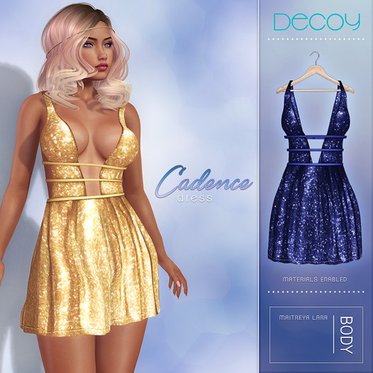 [Decoy] Cadence Dress - Navy