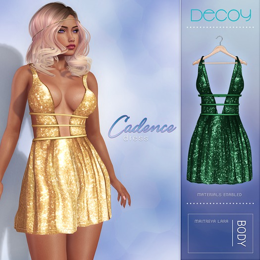 [Decoy] Cadence Dress - Emerald
