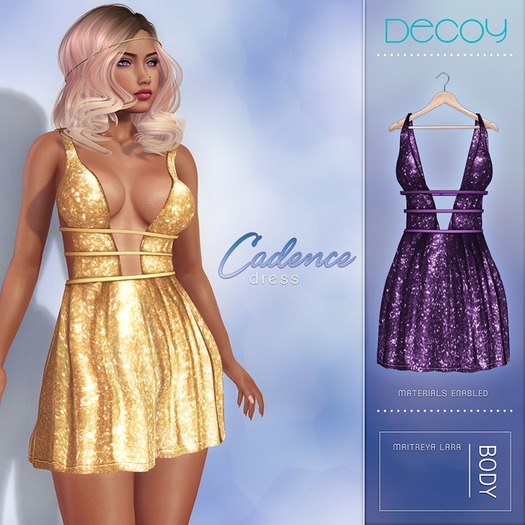 [Decoy] Cadence Dress - Dark Purple