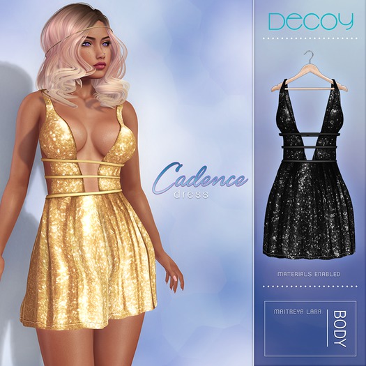 [Decoy] Cadence Dress - Black