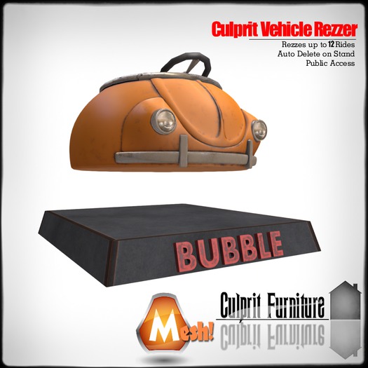 Culprit Bubble Car Rezzer Yellow