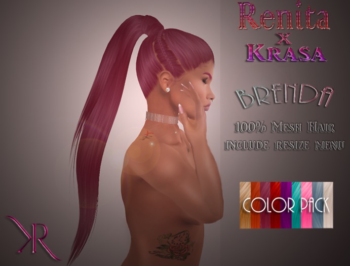 LaRenitaxKrasa:: Brenda Hair Color pack