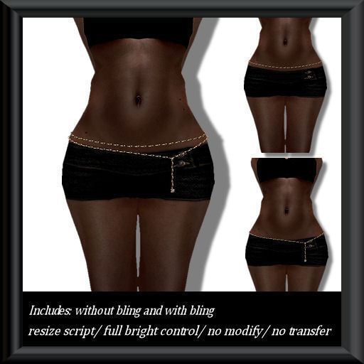 [DEMO] BELLY-CHAIN DSP GOLD     -RYCA-
