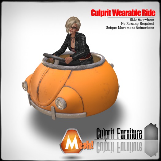 Culprit Bubble Car Yellow Wearable