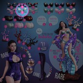 GACHA SPARES: Fawny - Stolen by Tentacles - Mint Cut Top (Maitreya)