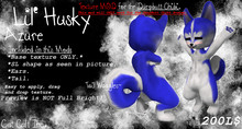 Cat Cult Inc. Lil' Husky Azure (Boxed)