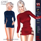 LMC - Mini XVIII - Full Perm mesh mini dress - Maitreya Belleza Freya Isis Venus SLink Hourglass Tonic eBody