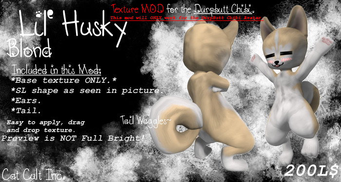 Lil' Husky Blond MOD