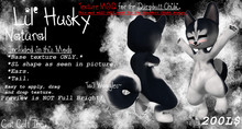 Cat Cult Inc. Lil' Husky Natural (Boxed)