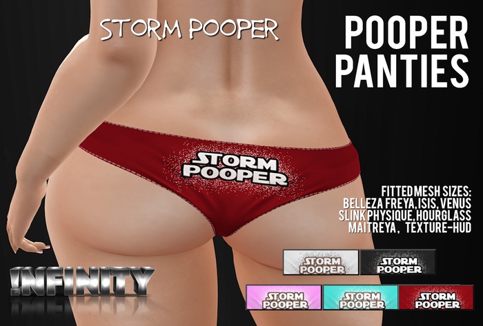 !NFINITY Pooper Panties - StormPooper