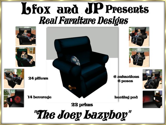 lfox and JP Real Lazyboy "The Joey" Azure