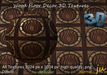 JU Wood Floor Decor 3D Textures Full Perm