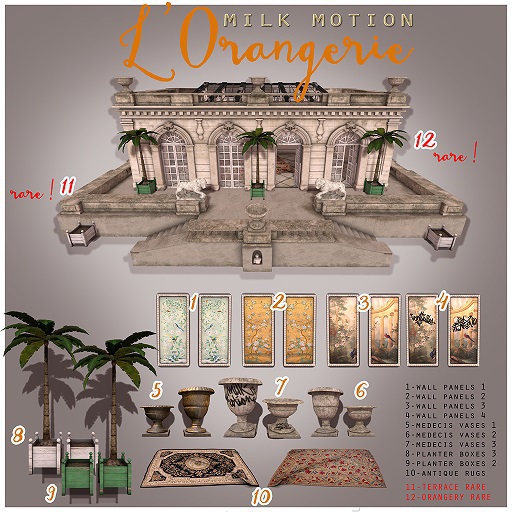 (Milk Motion) L'orangerie - planter boxes 2