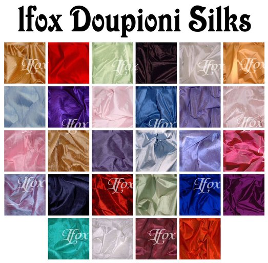lfox Doupioni Silks (boxed)