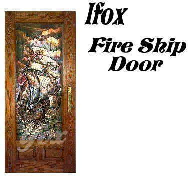 lfox Fire Ship Door Texture (boxed)