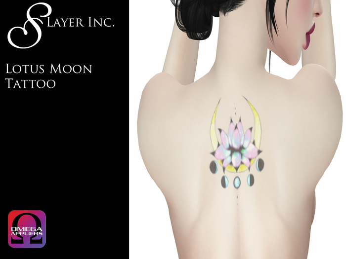 Lotus Moon Tattoo Packed