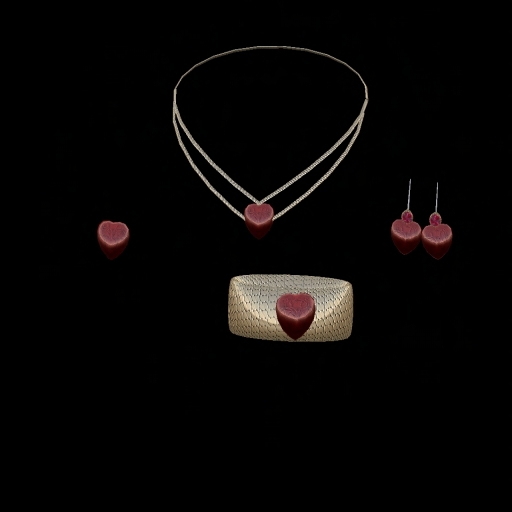 Valentine Heart Jewellery Set