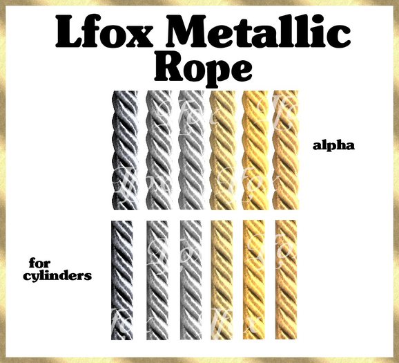 lfox Metallic Rope (boxed)