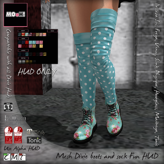 MOoH! Dixie Boots and socks Fun ADDON (Add)
