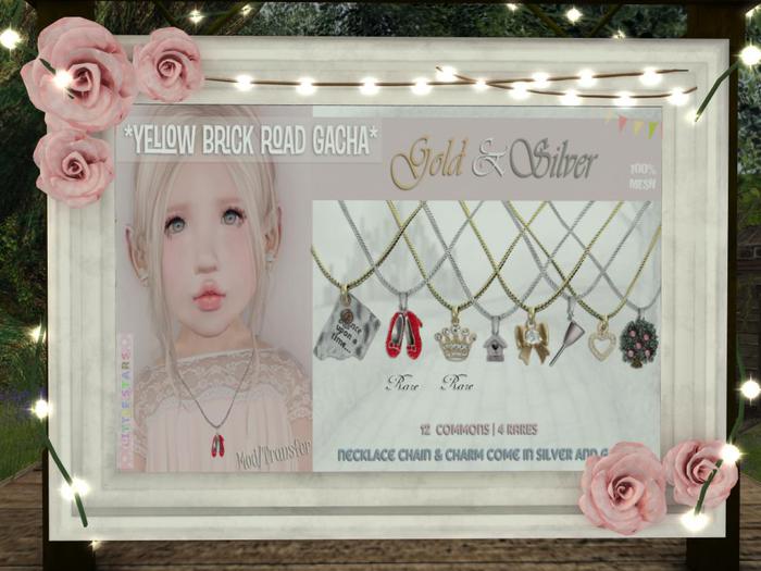 * {.:Little Stars.:} * Funnel Necklace (Gold)