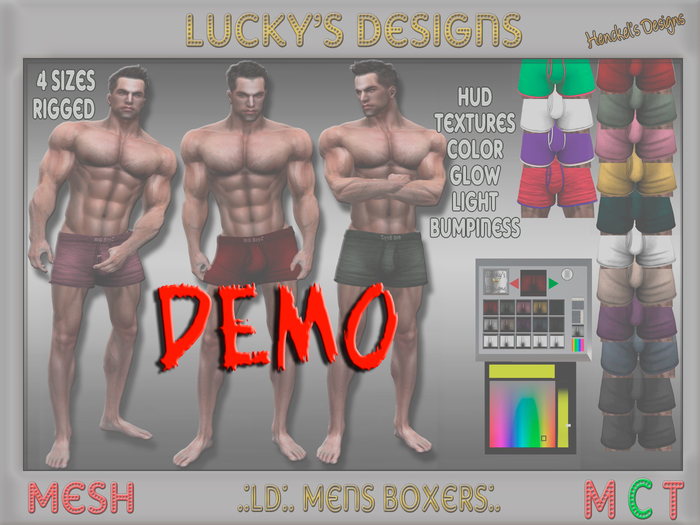 .:LD:. Mens Boxers Mesh:. BOX DEMO