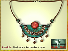 Bliensen + MaiTai - Pendola - Necklace - Turquoise