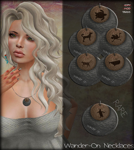 [Fetch]  Wander on Necklace - Cat