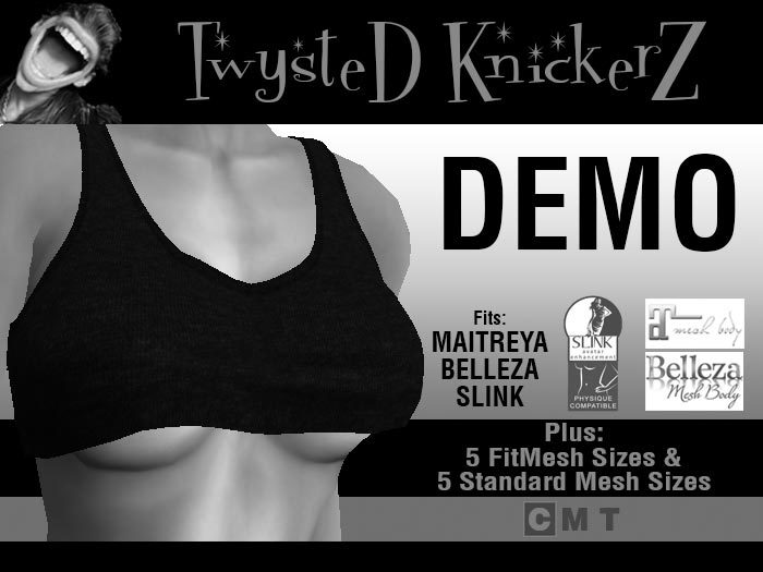 CROP TOP DEMO ::TwysteD KnickerZ::