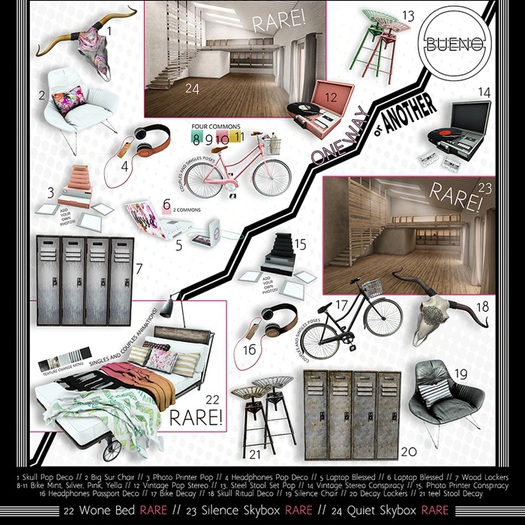 BUENO-Steel Stool Pop 1