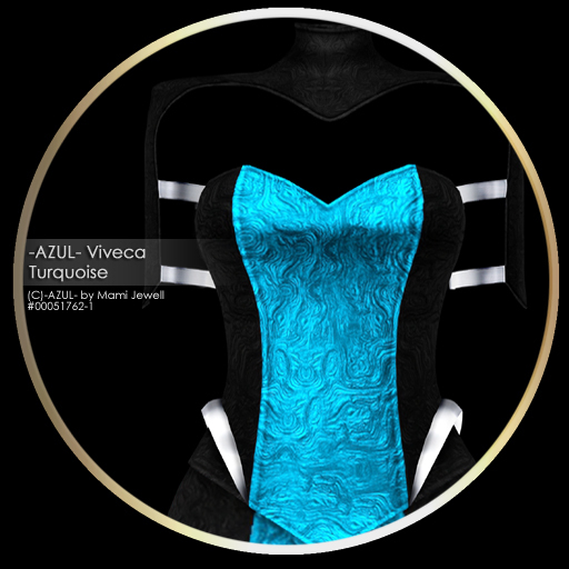 -AZUL- Viveca /Turquoise