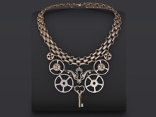 ::OESSO::Steampunk women necklace