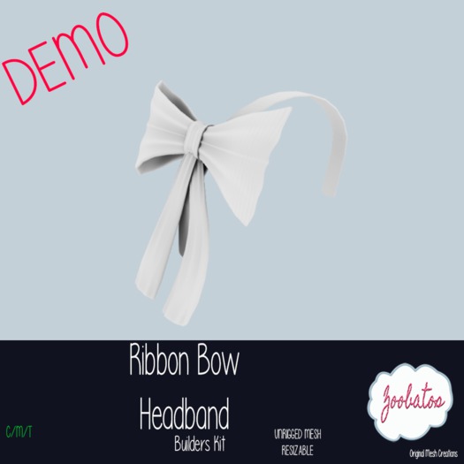 DEMO Zoobatos - Ribbonbow Headband