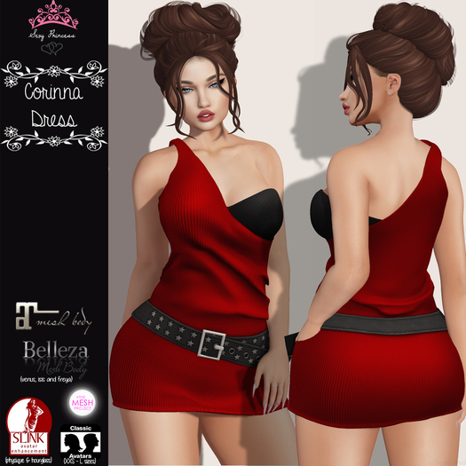 **Sexy Princess** Corinna Red Dress