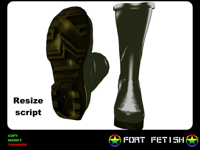 +FF+ Green Rubber Boots
