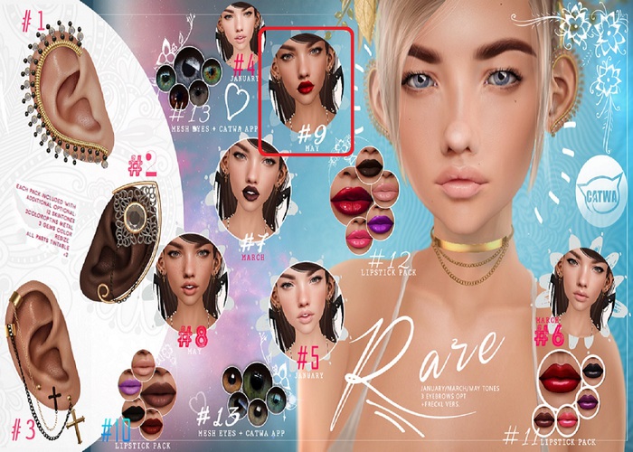 #9 --- March - CATWA SKIN App.